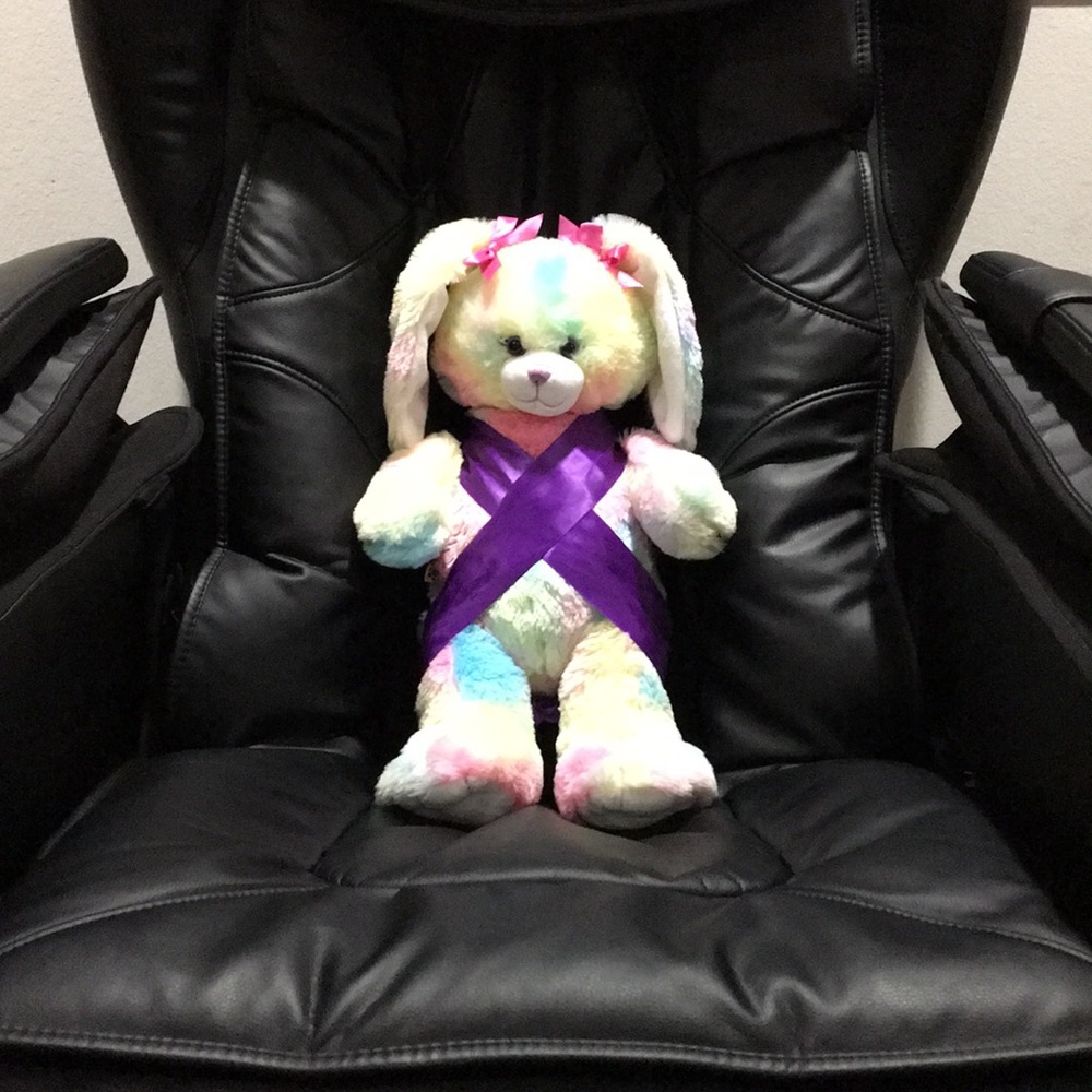 ❣️ BUILD-A-BEAR ❣️ COLLECTION GORGEOUS RAINBOW BUNNY ( NWOT ) .